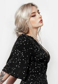 MET1 Celestial Midi Kimono Dress -Womens Clothing Sales SS21M204 CELESTIAL MIDI KIMONO DRESS 04 800x