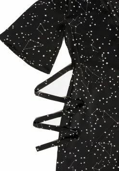 MET1 Celestial Midi Kimono Dress -Womens Clothing Sales SS21M204 CELESTIAL MIDI KIMONO DRESS 09 800x