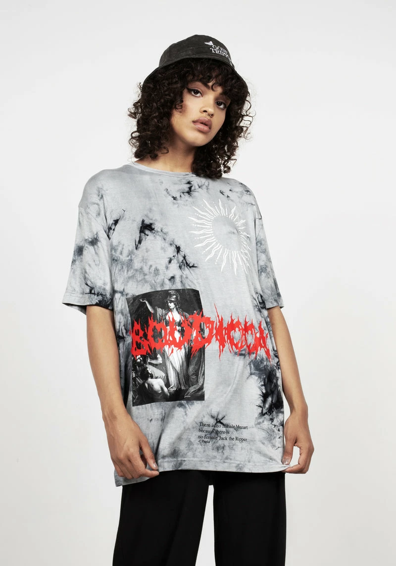 MET1 Vengeance Oversized Tie Dye Tee 2 MET1 Vengeance Oversized Tie Dye Tee - Image 2