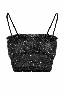 MET1 Spectral Ruched Crop Top -Womens Clothing Sales SS21M271 Spectral Ruched crop top d1 800x