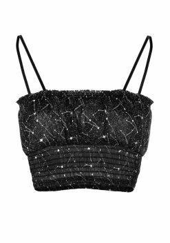 MET1 Spectral Ruched Crop Top -Womens Clothing Sales SS21M271 Spectral Ruched crop top d2 800x