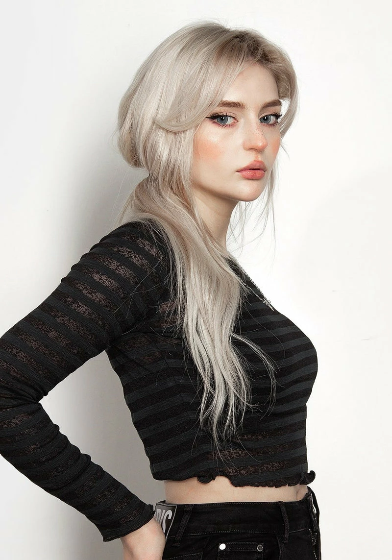 MET1 Gomez Striped Crop 2 MET1 Gomez Striped Crop - Image 2