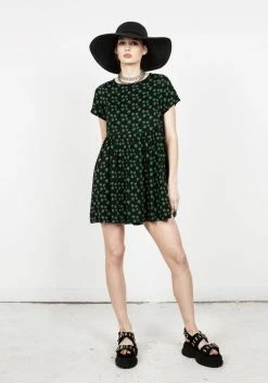 MET1 MARY JANE SMOCK DRESS