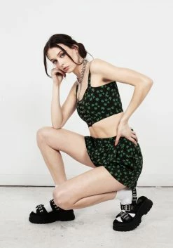 MET1 MARY JANE FLOWY SHORTS -Womens Clothing Sales SS21M312 Mary Jane Flowy Shorts 05 800x