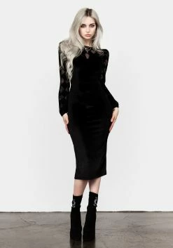 AMP1 Debauched Midi Dress