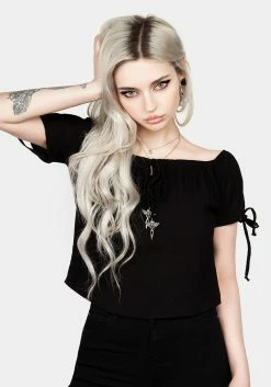 CHI1 MYRTLE BARDOT TOP