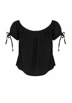 CHI1 MYRTLE BARDOT TOP -Womens Clothing Sales SS22CL103 Myrtle Bardot Top Mannequin 002 800x