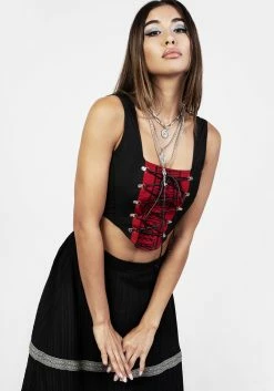 CHI1 Summerisle Lace Up Corset 11 CHI1 Summerisle Lace Up Corset -Womens Clothing Sales SS22CL351 Summerisle Lace Up Corset 003 800x