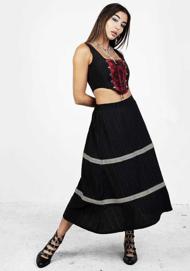 CHI1 Morris Tiered Midi Skirt 1 CHI1 Morris Tiered Midi Skirt