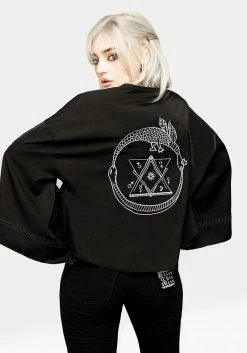 CHI1 ALCHEMY SHORT KIMONO