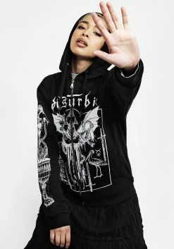 DDS1 CHALICE ZIP UP HOODY -Womens Clothing Sales SS22DD06M Chalice Zip Up Hoody 0012 800x