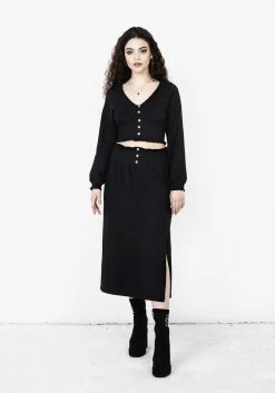 DDS1 DOLLSOME JERSEY MIDI SKIRT -Womens Clothing Sales SS22DD171 Becoming Skirt 006 bd74aafc 19c0 4cfe bb25 8584ecae24ba 800x