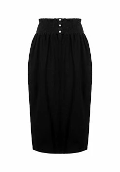 DDS1 DOLLSOME JERSEY MIDI SKIRT -Womens Clothing Sales SS22DD171 DOLLSOME JERSEY MIDI SKIRT 001 800x