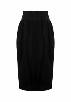 DDS1 DOLLSOME JERSEY MIDI SKIRT -Womens Clothing Sales SS22DD171 DOLLSOME JERSEY MIDI SKIRT 002 800x