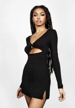 DDS1 EASTWICK CUT OUT MINI DRESS -Womens Clothing Sales SS22DD176 Eastwick Cutout Mini Dress 003 800x