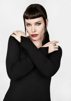 DDS1 VAMPIRA V-NECK MIDI DRESS 32 DDS1 VAMPIRA V-NECK MIDI DRESS -Womens Clothing Sales SS22DD227 Vampira V Neck Midi Dress 005 44a245aa a20d 44dc 993e 14918b771409 800x