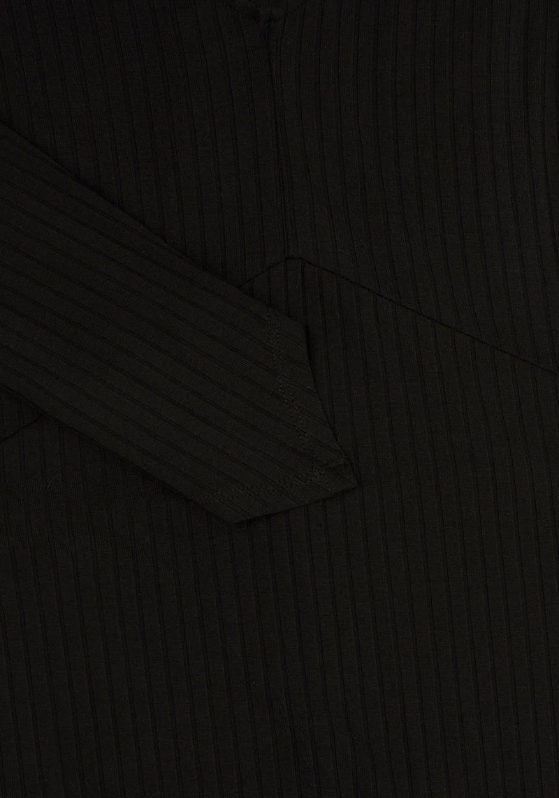 DDS1 VAMPIRA V-NECK MIDI DRESS 8 DDS1 VAMPIRA V-NECK MIDI DRESS - Image 8