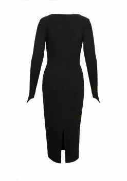 DDS1 VAMPIRA V-NECK MIDI DRESS 25 DDS1 VAMPIRA V-NECK MIDI DRESS -Womens Clothing Sales SS22DD227 Vampira V Neck Midi Dress Mannequin 002 800x