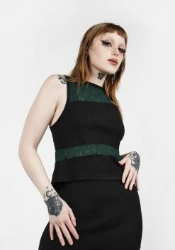 DDS1 FAE VEST TOP -Womens Clothing Sales SS22DD230 Fae Vest Top 004 800x