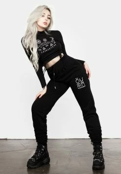 DDS1 VOID ROLLED UP JOGGERS