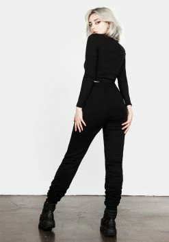 DDS1 VOID ROLLED UP JOGGERS -Womens Clothing Sales SS22DD30 VOID ROLLED UP JOGGERS 007 800x