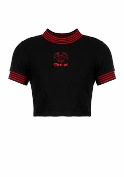 DDS1 Demon Crop T-Shirt 12 DDS1 Demon Crop T-Shirt -Womens Clothing Sales SS22DD339 Demon Crop T Shirt 01 93cb5a8b 51e4 4f7e 8a53 5e025dc702a8 800x