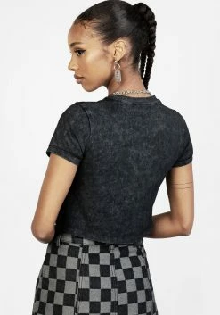 DDS1 Gabriel Washed Baby Tee 11 DDS1 Gabriel Washed Baby Tee -Womens Clothing Sales SS22DD341 Gabriel Washed Baby Tee 001 800x