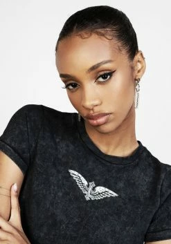 DDS1 Gabriel Washed Baby Tee 10 DDS1 Gabriel Washed Baby Tee -Womens Clothing Sales SS22DD341 Gabriel Washed Baby Tee 006 800x