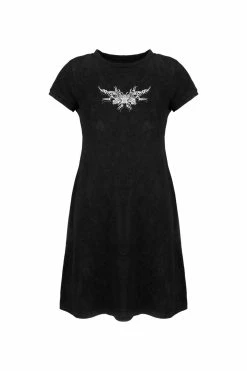 DDS1 Buffalo Washed Baby Tee Dress -Womens Clothing Sales SS22DD342 Buffalo Washed Baby Tee Dress 800x