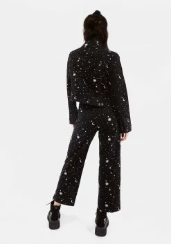 DEN1 CELESTIAL EMBROIDERED DENIM JACKET -Womens Clothing Sales SS22DEN354 SPUTNIKEMBROIDEREDDENIMJACKET 1727 800x