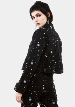 DEN1 CELESTIAL EMBROIDERED DENIM JACKET -Womens Clothing Sales SS22DEN354 SPUTNIKEMBROIDEREDDENIMJACKET 1728 800x