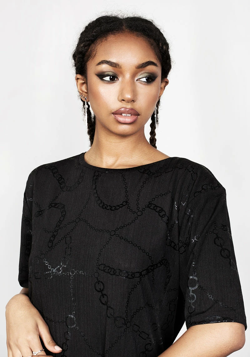 DMT1 FORTUNE OVERSIZED TEE DRESS 2 DMT1 FORTUNE OVERSIZED TEE DRESS - Image 2