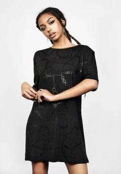 DMT1 FORTUNE OVERSIZED TEE DRESS