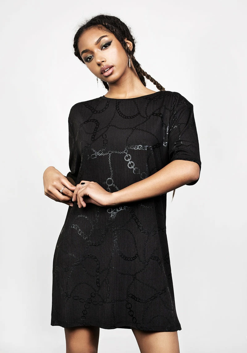 DMT1 FORTUNE OVERSIZED TEE DRESS 1 DMT1 FORTUNE OVERSIZED TEE DRESS