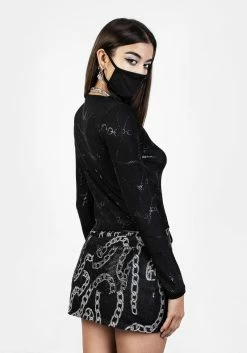 DMT1 FORTUNE FACE MASK TOP 13 DMT1 FORTUNE FACE MASK TOP -Womens Clothing Sales SS22DM234 Fortune Face mask top 007 800x