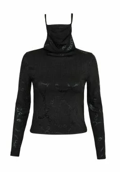 DMT1 FORTUNE FACE MASK TOP 19 DMT1 FORTUNE FACE MASK TOP -Womens Clothing Sales SS22DM234 Fortune Facemask Top Mannequin 003 800x