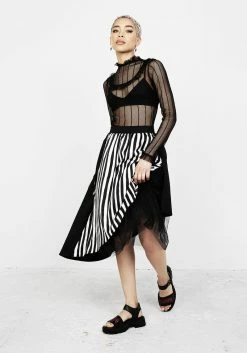 MET1 PARANORMAL ASYMMETRIC MIDI SKIRT -Womens Clothing Sales SS22DM344 Solemn Ruffle Bodysuit 008 7aba7fa8 054f 4352 a6a5 b81b9136c842 800x