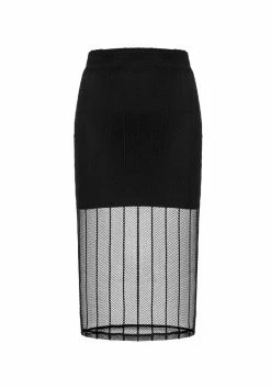 DMT1 Solemn Midi Skirt -Womens Clothing Sales SS22DM346 Solemn Midi Skirt 01 800x