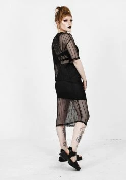 DMT1 Solemn Midi Skirt -Womens Clothing Sales SS22DM346 Solemn Midi Skirt 006 800x