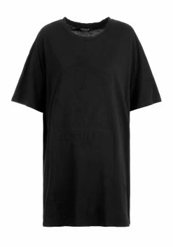 DMT1 Goblins Black Garment Washed Oversized Tee Dress 16 DMT1 Goblins Black Garment Washed Oversized Tee Dress -Womens Clothing Sales SS22DM378B Goblins Black Garment Washed Oversized Tee Dress 800x
