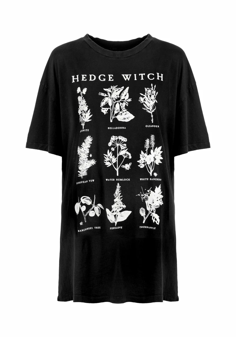 DMT1 Hedgewitch Black Garment Washed Oversized Tee Dress 7 DMT1 Hedgewitch Black Garment Washed Oversized Tee Dress - Image 7