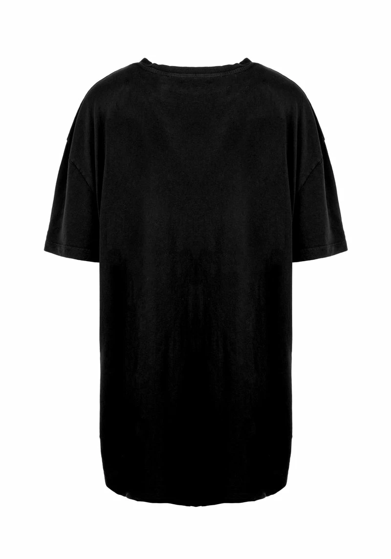 DMT1 Hedgewitch Black Garment Washed Oversized Tee Dress 10 DMT1 Hedgewitch Black Garment Washed Oversized Tee Dress - Image 10