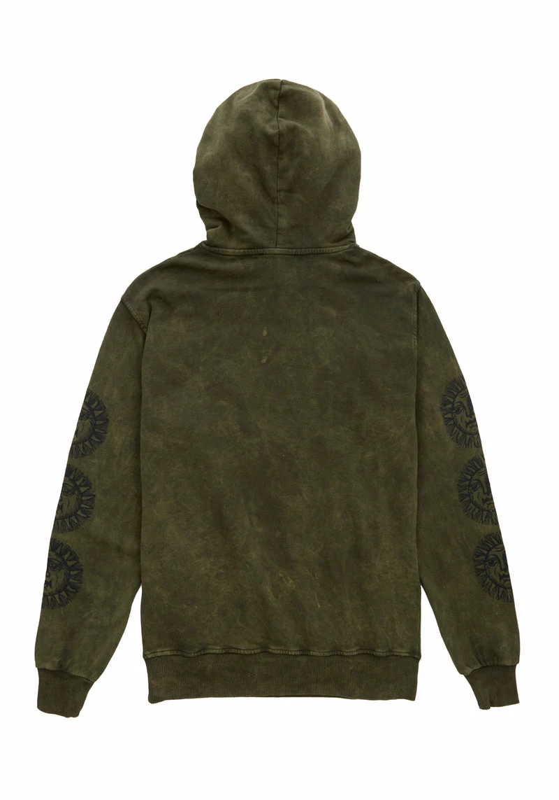 DMT1 Sabbat And Sun Green Acid Wash Pullover Hoody 12 DMT1 Sabbat And Sun Green Acid Wash Pullover Hoody - Image 12
