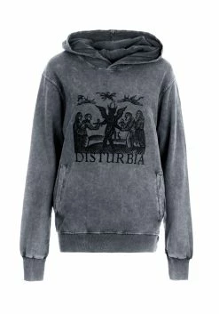 DMT1 Devil Grey Acid Wash Pullover Hoody 18 DMT1 Devil Grey Acid Wash Pullover Hoody -Womens Clothing Sales SS22DM379B Devil Grey Acid Wash Pullover Hoody1 800x