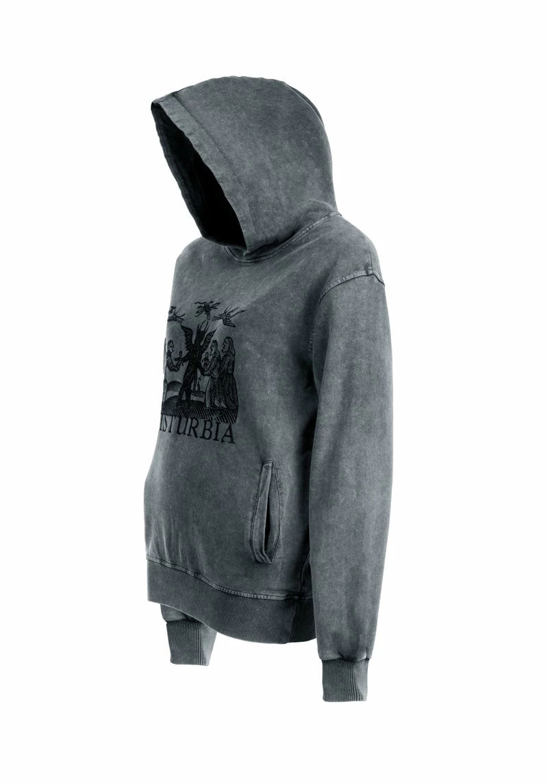 DMT1 Devil Grey Acid Wash Pullover Hoody 12 DMT1 Devil Grey Acid Wash Pullover Hoody - Image 12