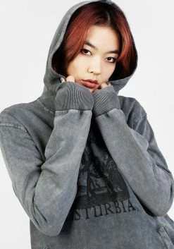 DMT1 Devil Grey Acid Wash Pullover Hoody 17 DMT1 Devil Grey Acid Wash Pullover Hoody -Womens Clothing Sales SS22DM379B Devil Grey Acid Wash Pullover Hoody 006 800x