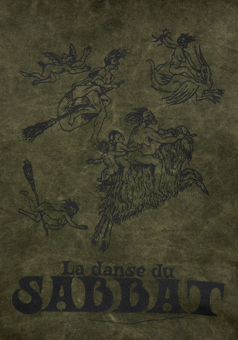 DMT1 Sabbat And Sun Green Acid Wash Pullover Hoody 8 DMT1 Sabbat And Sun Green Acid Wash Pullover Hoody - Image 8