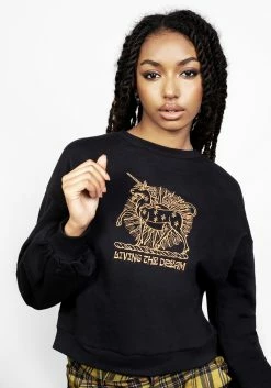 DMT1 Sundream Oversized Balloon Sleeve Sweater