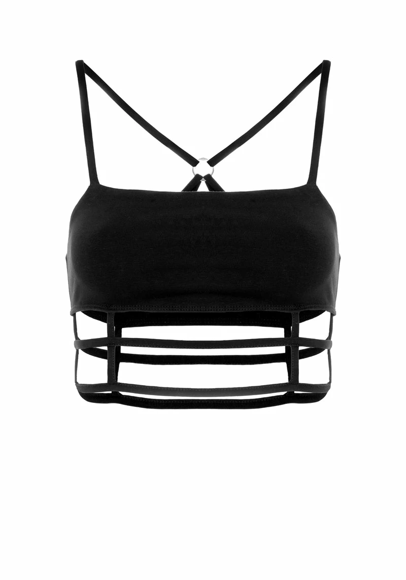 DMT1 OBLIVION STRAPPY CAGED BRALET 6 DMT1 OBLIVION STRAPPY CAGED BRALET - Image 6