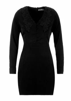 JB1 BROODING BUTTON DOWN MINI DRESS -Womens Clothing Sales SS22JB124 BROODING BUTTON DOWN MINI DRESS 4a 800x